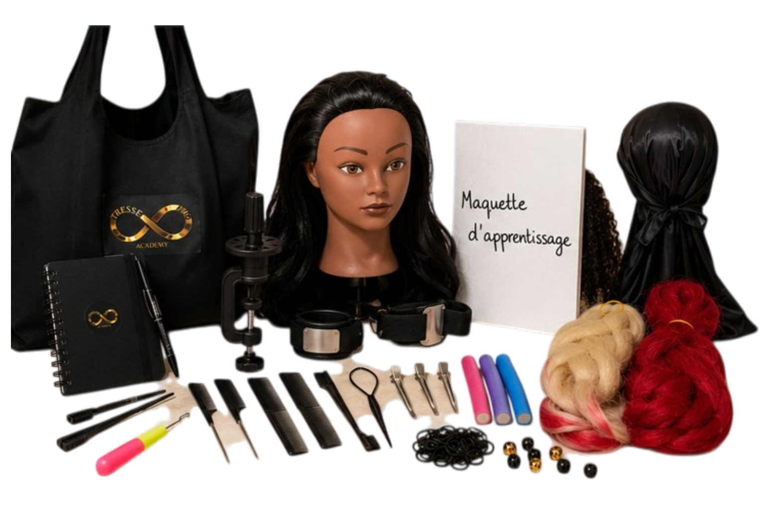 Kit d’apprentissage complet Tresse Pro Academy